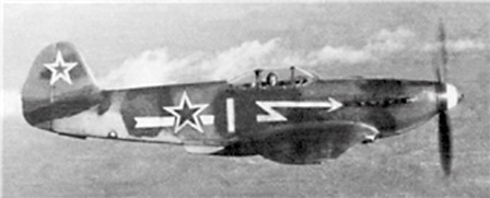Yak-3 of Regiment Normandy-Nemen in which French pilots were flying